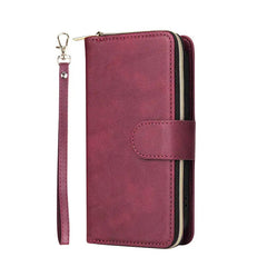 Ibaroy Classic Wallet Phone Case, 9 Card Slots, Premium Leather, Credit Card Holder, Shockproof Case